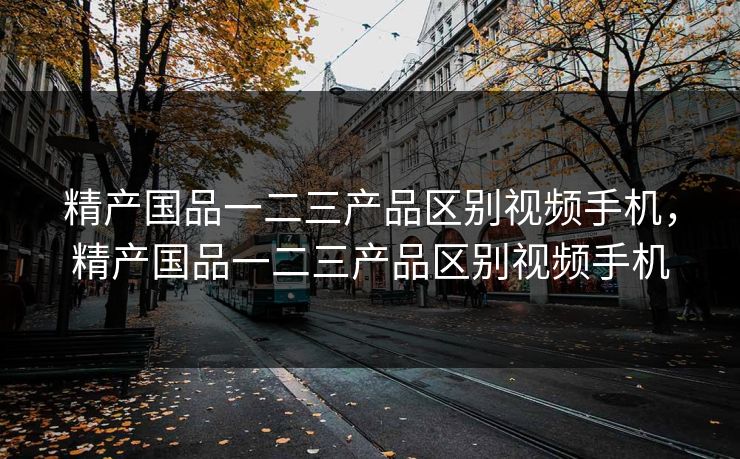 精产国品一二三产品区别视频手机，精产国品一二三产品区别视频手机